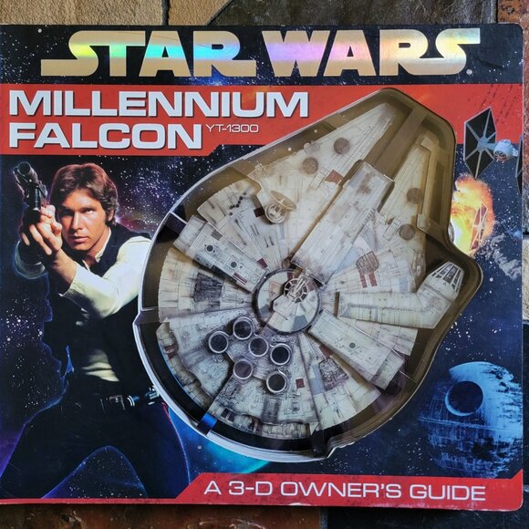 STAR WARS MILLENIUM FALCON YT-1300: A 3-D OWNER'S GUIDE-2010 - Picture 1 of 4
